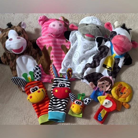 🆑Assorted Animal Puppets - Picture 1 of 1